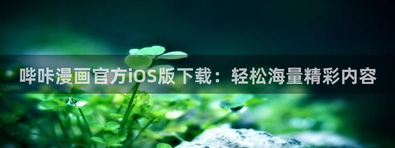 漫蛙漫画(网页入口)漫蛙manwa2官网版会：哔咔漫画官方iOS版下载：轻松海量精彩内容
