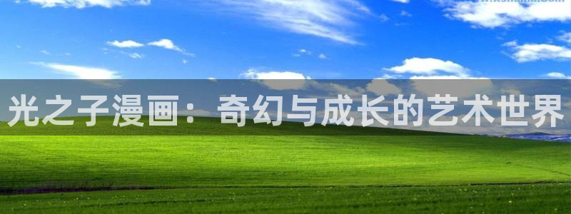 漫蛙网址入口：光之子漫画：奇幻与成长的艺术世界